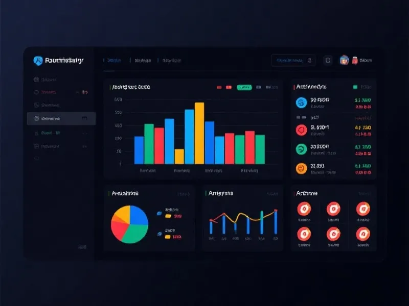 数据分析仪表盘